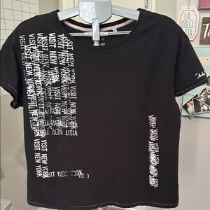 SPRZ NY ANDY WARHOL Trendy Black Graphic Tee